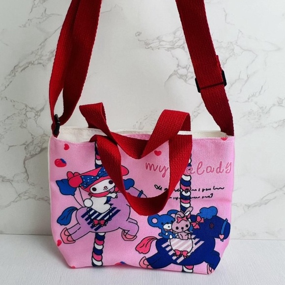 Sanrio My Melody Canvas Tote Bag - Picture 1 of 8